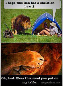 Never hurts to pray!